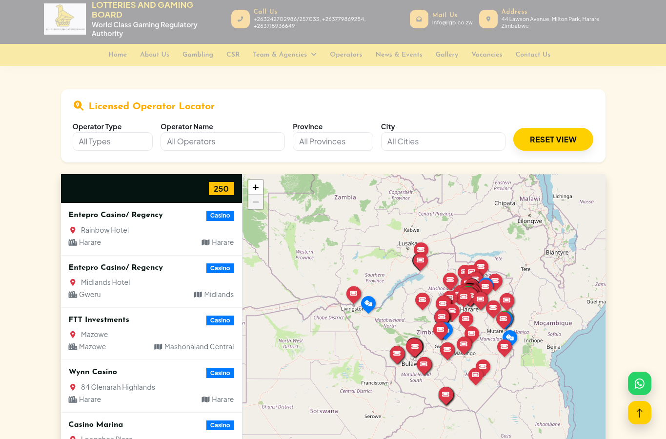 Captured LGB operator-locator context checked on 22 August 2026
